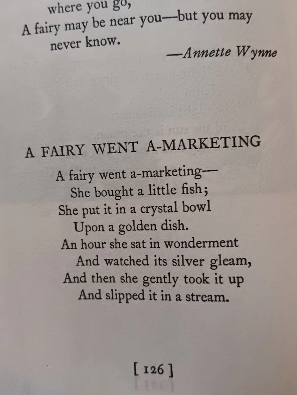 60s Fairycore 'Sung Under the Silver Umbrella'' Whimsy Poetry Hardcover Book